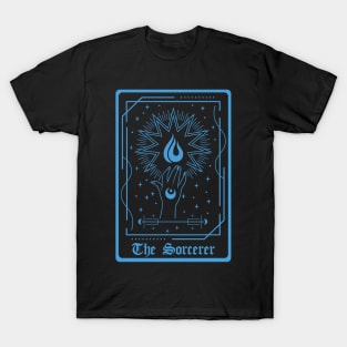 D&D Sorcerer Class Tarot Card T-Shirt